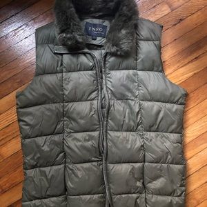 Army Green Puffer Vest